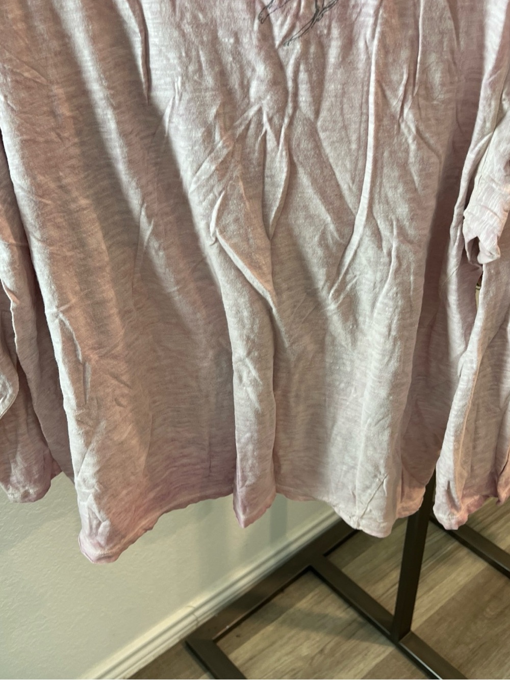 Magnolia Pearl Pink Long-Sleeve Graphic Deer Top - Picture 7 of 7